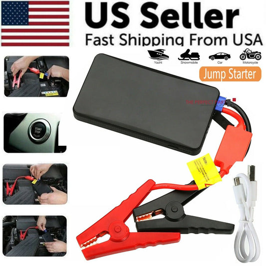 "Ultimate Power on-the-Go: Portable Mini Slim 20000mAh Car Jump Starter & Battery Charger"